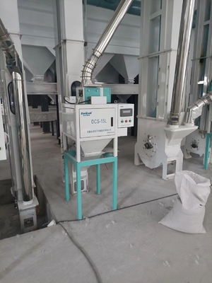 Skala Aliran Elektronik Pengukuran Kuantitatif Berkecepatan Tinggi Untuk Pemrosesan Butir