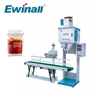 Ewinall DCS-15ZA1 Mesin Pengepakan Beras Kecil Untuk Gula Kacang Granular 1kg 3kg 4kg 15kg
