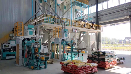 EWINALL Mesin Pengemas Beras Otomatis Kecepatan Tinggi 25kg Pakan Ternak 600 Tas / H