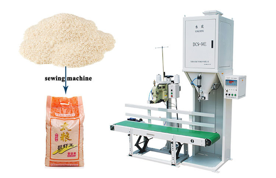Mesin Skala Pengepakan EWINALL AC380V 30kg Granular
