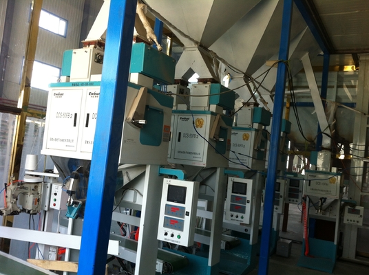 Layar Sentuh Vacuum Brick 25kg Bag Packing Scale Machine Metller Toledo Load Cell AC380V