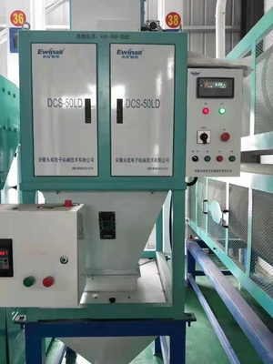 0.9kw AC380V Sealing Auto Grain Bag Filling Machine 40 Ton / H Untuk Biji