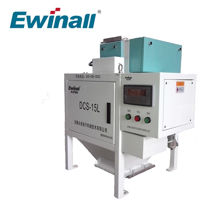 Penggilingan Padi Gandum Jagung Gandum Padi Flow Packing Scale Machine Ewinall DCS-15L