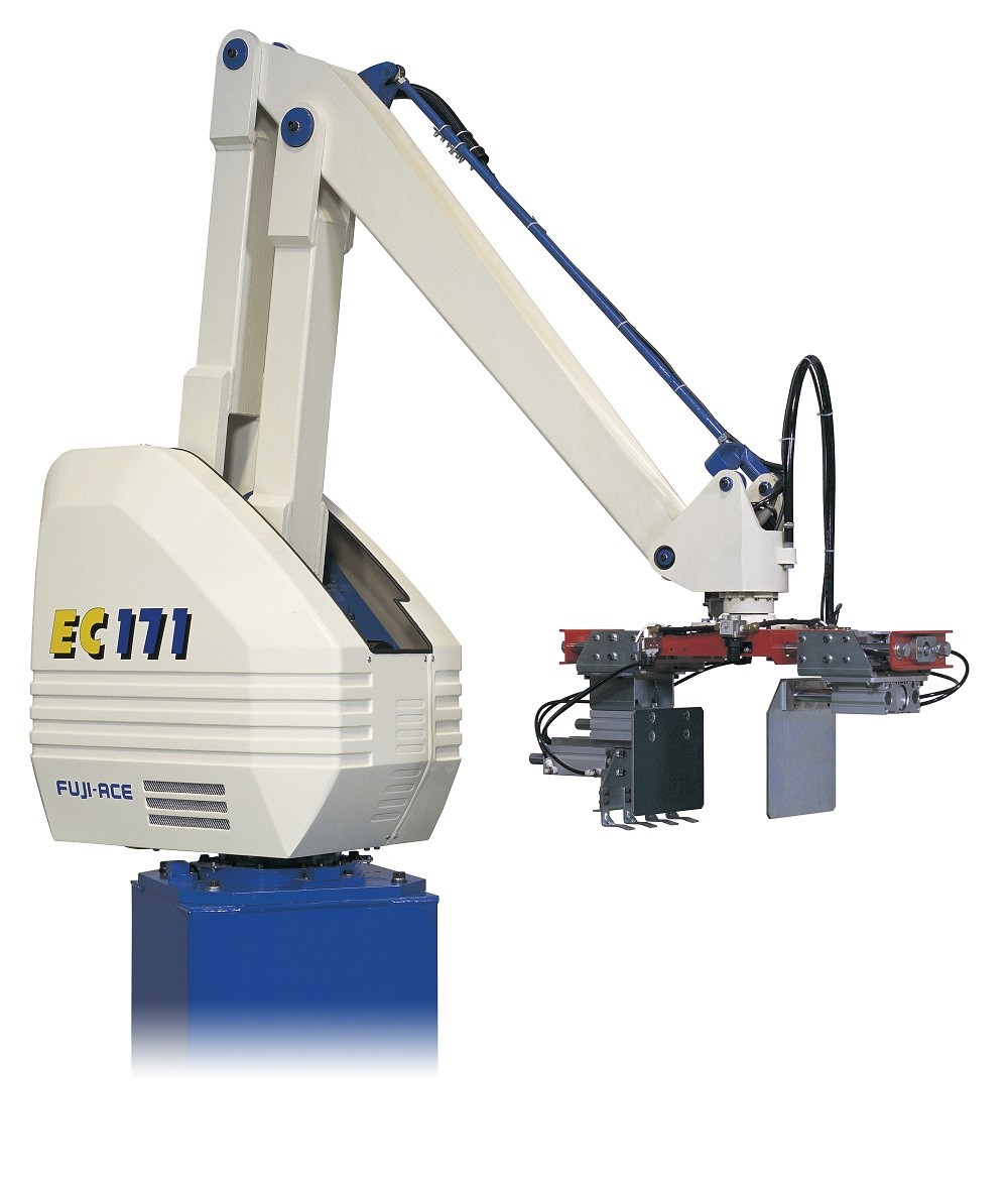 100NL / Min Robotic Bag Palletizer Kemasan Industri PLC Sistem Palletizing Otomatis