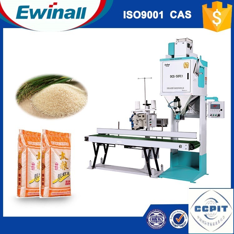 0.5Mpa 15kg Berat Filler Pouch Beans Packaging Machine Kontrol PLC