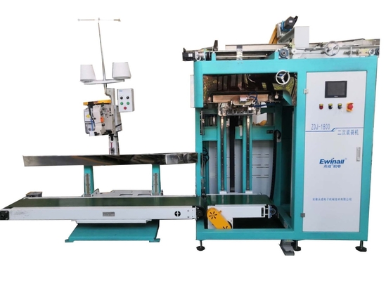 0.6MPa Tiga Fase Robotic Bag Palletizer vakum Tas Besar Makanan Garis Pengepakan Otomatis